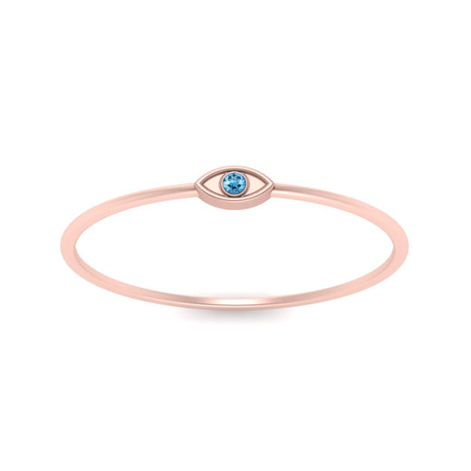 Evil Eye Mini Stack Ring
