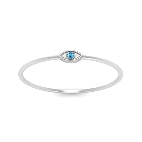 Evil Eye Mini Stack Ring