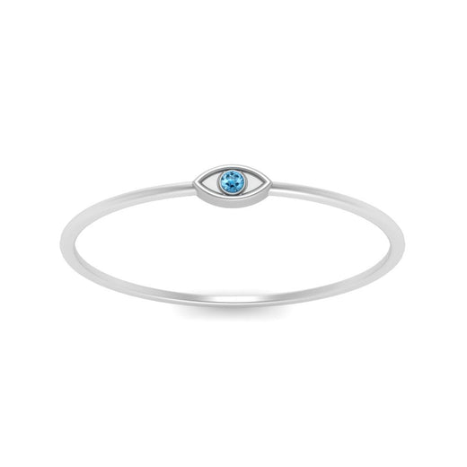 Evil Eye Mini Stack Ring