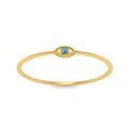 Thumbnail 88 - Evil Eye Mini Stack Ring
