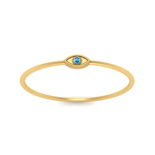 Evil Eye Mini Stack Ring