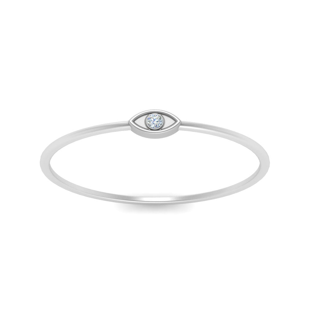Evil Eye Mini Stack Ring