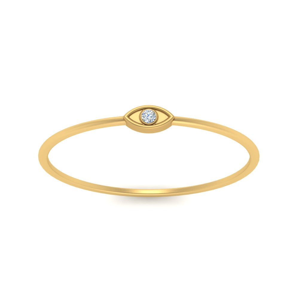 Evil Eye Mini Stack Ring