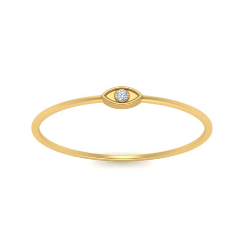 Evil Eye Mini Stack Ring