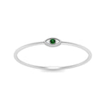 Load image into Gallery viewer, Evil Eye Mini Stack Ring
