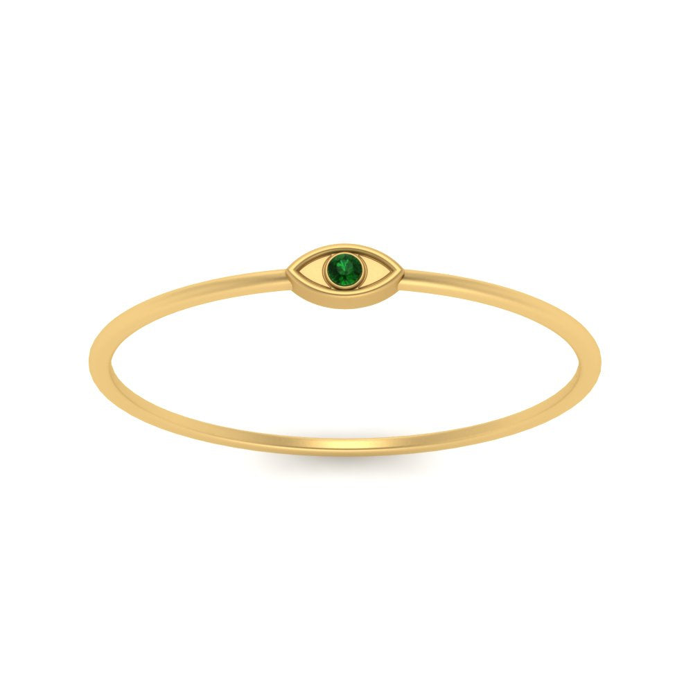 Evil Eye Mini Stack Ring