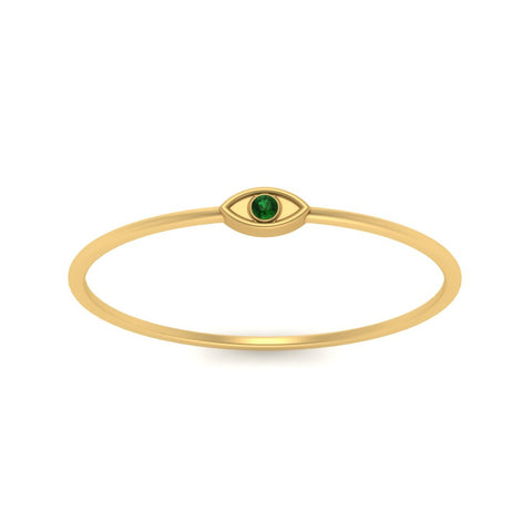 Evil Eye Mini Stack Ring