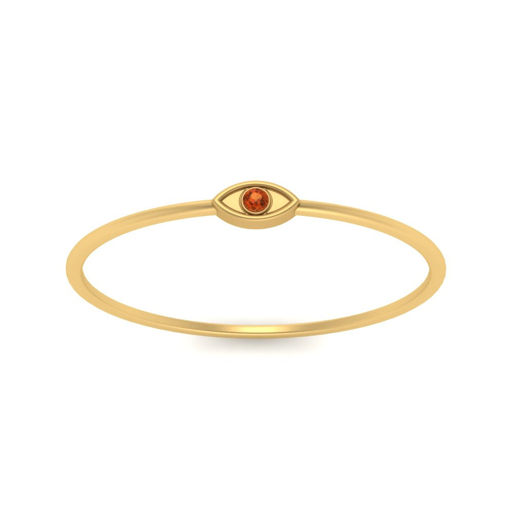 Evil Eye Mini Stack Ring