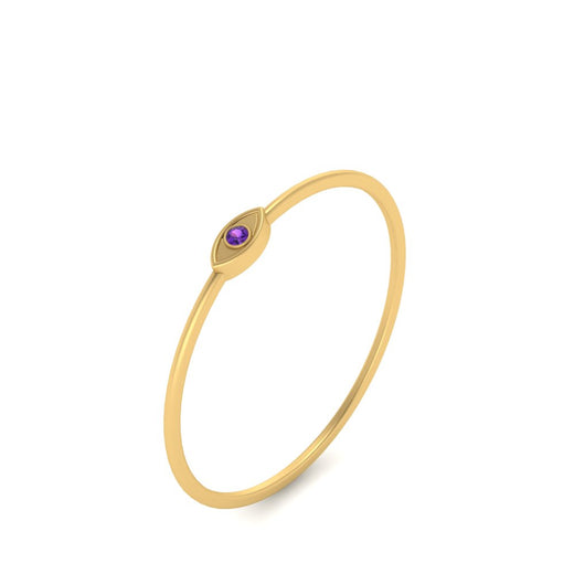 Evil Eye Mini Stack Ring