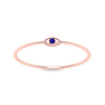 Load image into Gallery viewer, Evil Eye Mini Stack Ring
