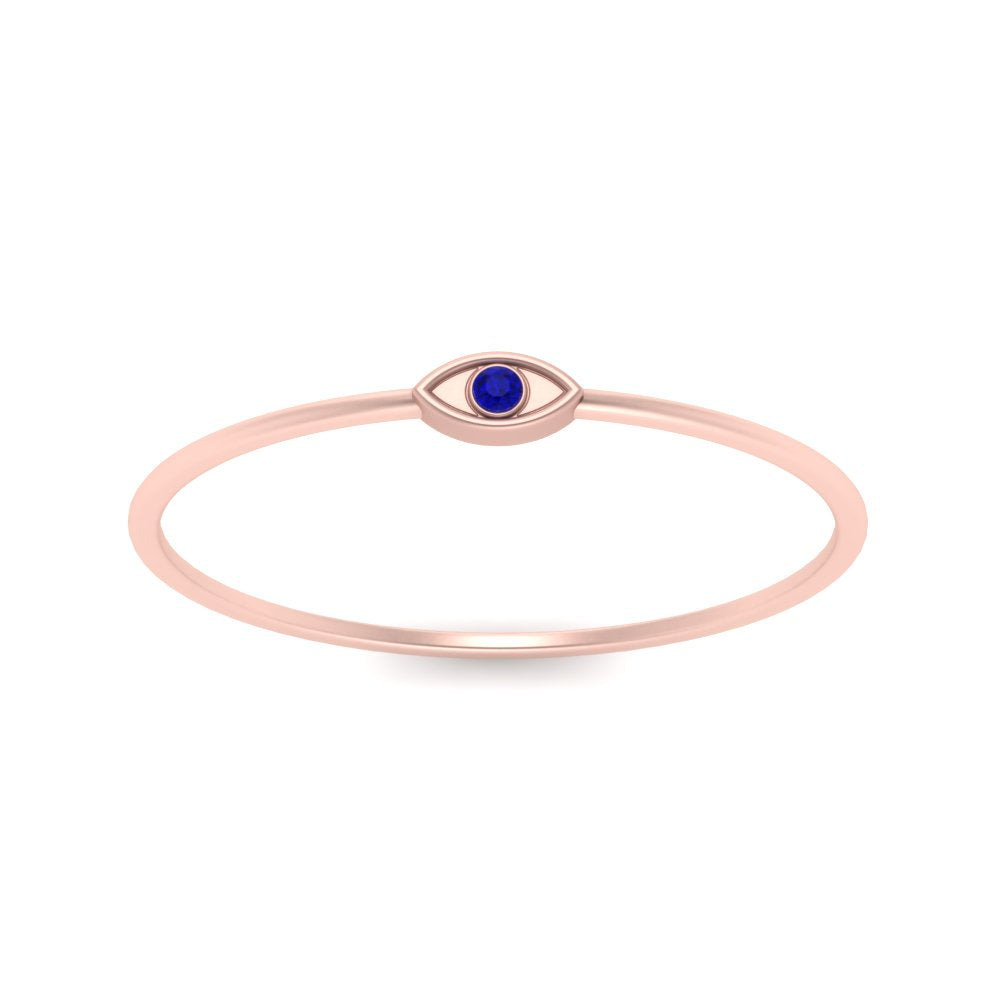 Evil Eye Mini Stack Ring