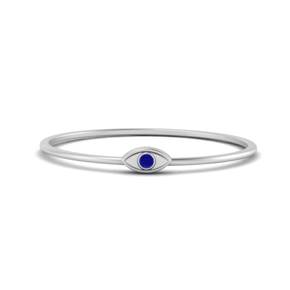 Evil Eye Mini Stack Ring