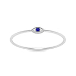 Load image into Gallery viewer, Evil Eye Mini Stack Ring
