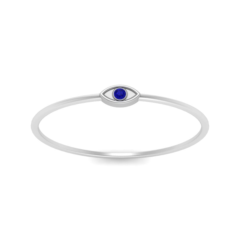 Evil Eye Mini Stack Ring