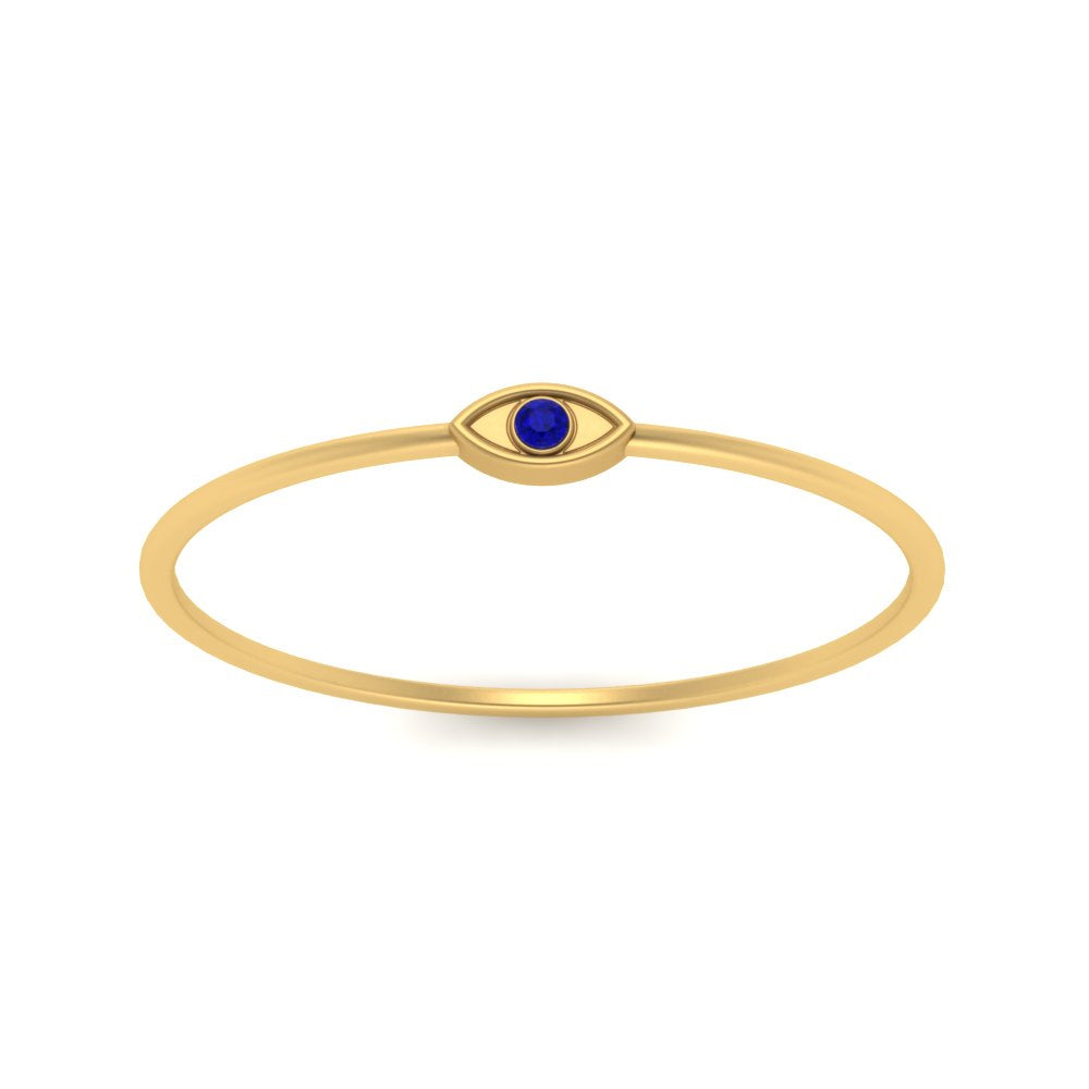 Evil Eye Mini Stack Ring