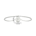 Load image into Gallery viewer, Alphabet disc diamond bracelet
