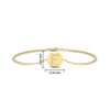 Load image into Gallery viewer, Alphabet disc diamond bracelet