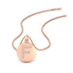 Load image into Gallery viewer, f-letter-pendant-in-rose-gold-FDPD11312F-NL-RG
