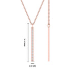 Load image into Gallery viewer, fancy-pave-straight-bar-diamond-necklace-pendant-in-FDPD8094-NL-RG

