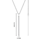 Load image into Gallery viewer, fancy-pave-straight-bar-diamond-necklace-pendant-in-FDPD8094-NL-WG
