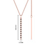 Load image into Gallery viewer, fancy-pave-straight-bar-diamond-necklace-pendant-with-black-diamond-in-FDPD8094-GBLACK-NL-RG