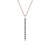 Load image into Gallery viewer, fancy-pave-straight-bar-diamond-necklace-pendant-with-black-diamond-in-FDPD8094-GBLACK-NL-RG