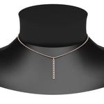 Load image into Gallery viewer, fancy-pave-straight-bar-diamond-necklace-pendant-with-black-diamond-in-FDPD8094-GBLACK-NL-RG
