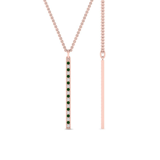 fancy-pave-straight-bar-diamond-necklace-pendant-with-emerald-in-FDPD8094-GEMGR-NL-RG
