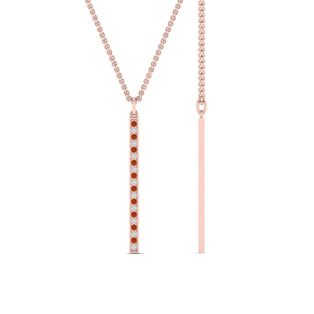 fancy-pave-straight-bar-diamond-necklace-pendant-with-orange-sapphire-in-FDPD8094-GSAOR-NL-RG