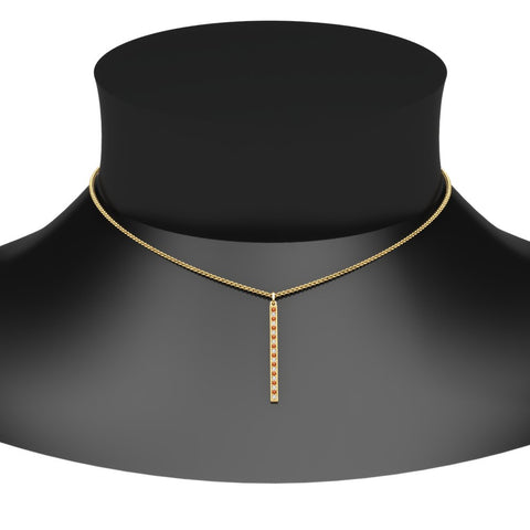 fancy-pave-straight-bar-diamond-necklace-pendant-with-orange-sapphire-in-FDPD8094-GSAOR-NL-YG