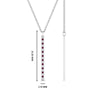 Load image into Gallery viewer, fancy-pave-straight-bar-diamond-necklace-pendant-with-pink-sapphire-in-FDPD8094-GSADRPI-NL-WG