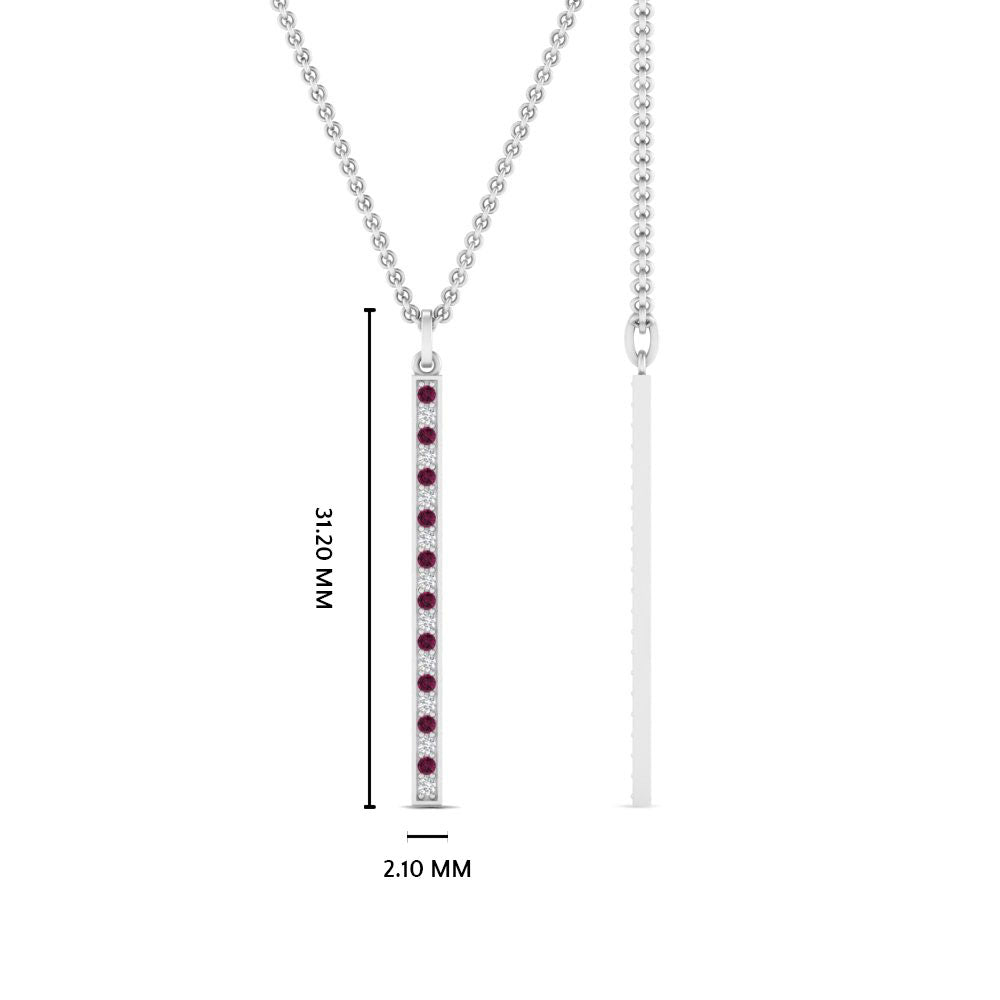 fancy-pave-straight-bar-diamond-necklace-pendant-with-pink-sapphire-in-FDPD8094-GSADRPI-NL-WG