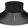 Load image into Gallery viewer, fancy-pave-straight-bar-diamond-necklace-pendant-with-pink-sapphire-in-FDPD8094-GSADRPI-NL-WG