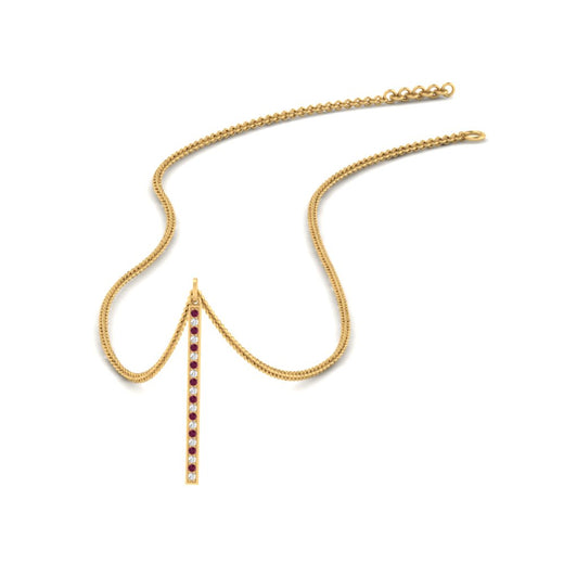 fancy-pave-straight-bar-diamond-necklace-pendant-with-pink-sapphire-in-FDPD8094-GSADRPI-NL-YG