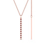 Load image into Gallery viewer, fancy-pave-straight-bar-diamond-necklace-pendant-with-ruby-in-FDPD8094-GRUDR-NL-RG