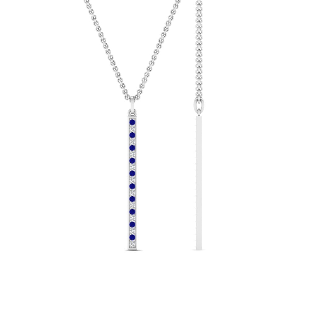 fancy-pave-straight-bar-diamond-necklace-pendant-with-sapphire-in-FDPD8094-GSABL-NL-WG