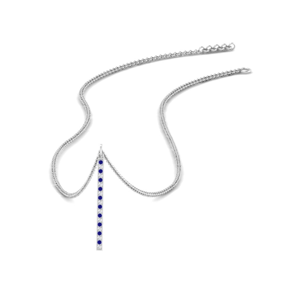 fancy-pave-straight-bar-diamond-necklace-pendant-with-sapphire-in-FDPD8094-GSABL-NL-WG