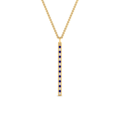 fancy-pave-straight-bar-diamond-necklace-pendant-with-sapphire-in-FDPD8094-GSABL-NL-YG