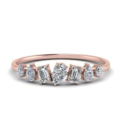 Fancy Vintage Diamond Band