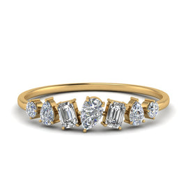 Fancy Vintage Diamond Band