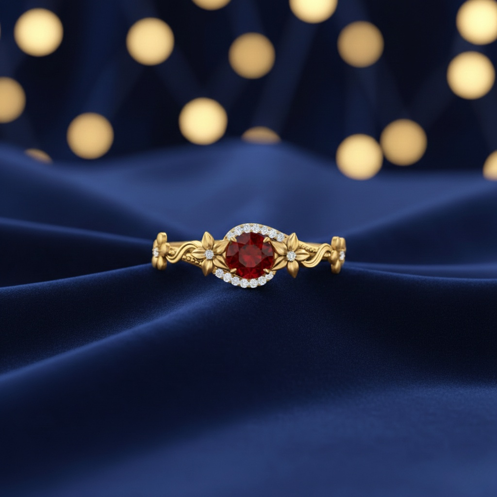 Ruby Engagement Rings