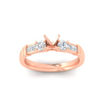 Load image into Gallery viewer, Semi Mount Channel Bar Set Diamond Engagement Ring
