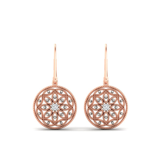 filigree-circle-drop-lever-back-diamond-earring-in-rose-gold-FD-EAR11279ANGLE2-NL-RG