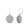 Load image into Gallery viewer, filigree-circle-drop-lever-back-diamond-earring-in-white-gold-FD-EAR11279-NL-WG