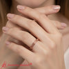 Load image into Gallery viewer, filigree-design-band-rose-gold-fdens3289b-model