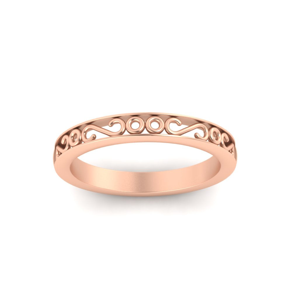Filigree Design Band
