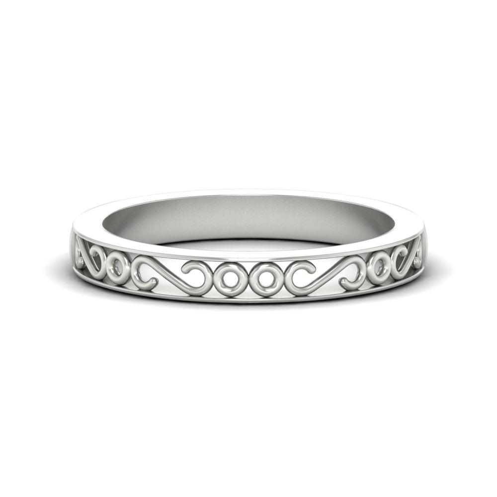 Filigree Design Band