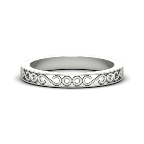 Filigree Design Band