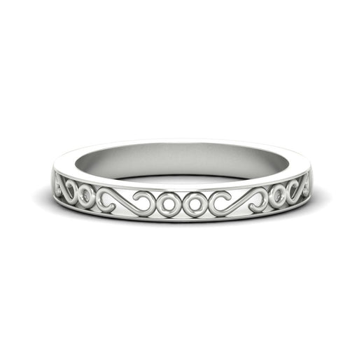 Filigree Design Band
