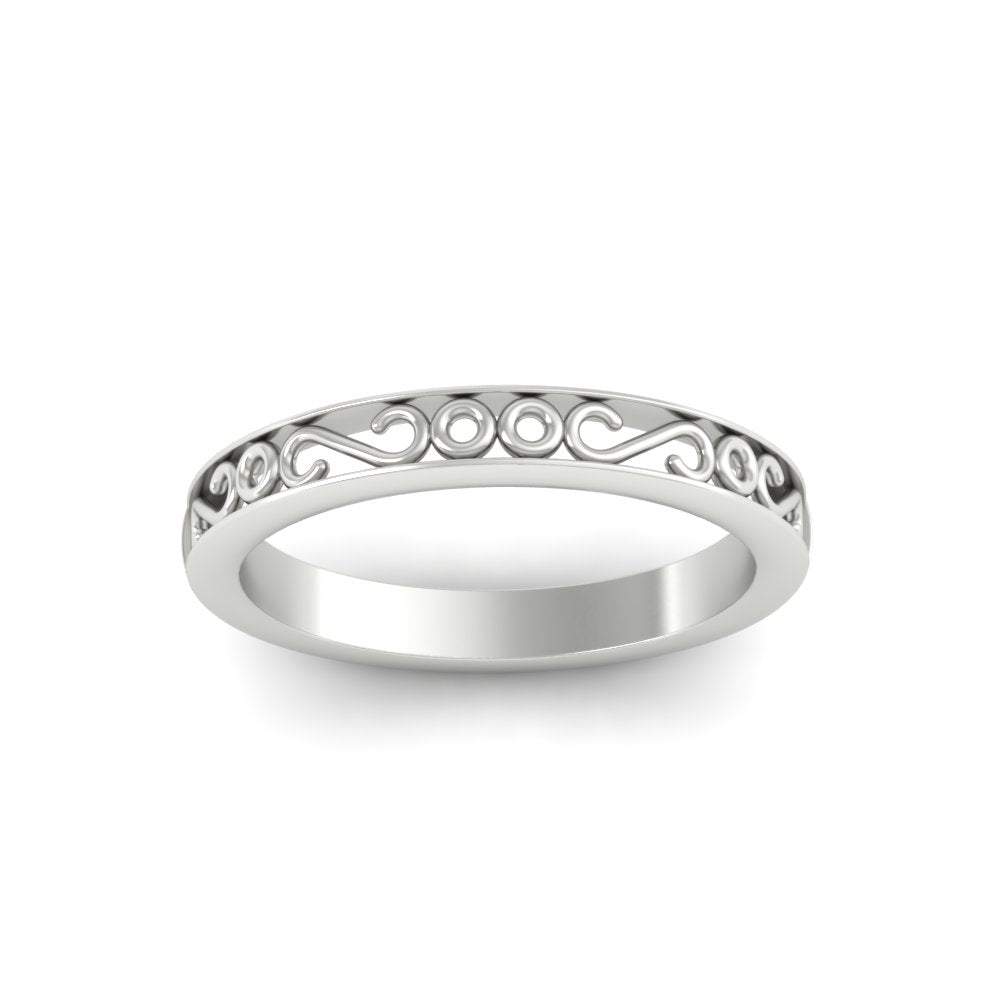 Filigree Design Band